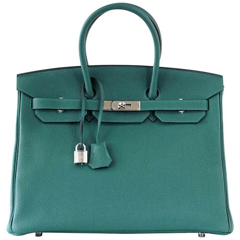 hermes birkin malachite green|Hermes greens clothing.